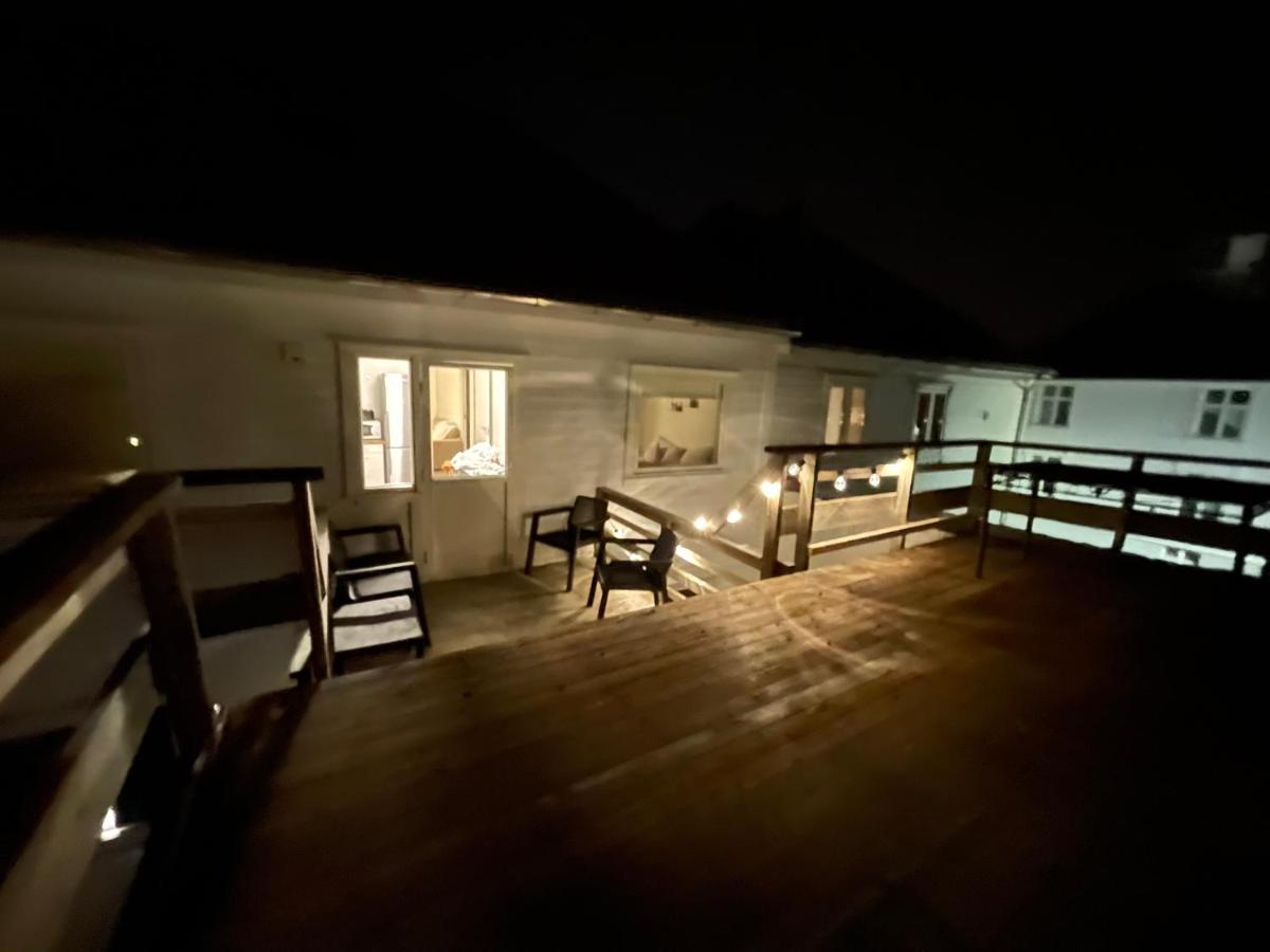 Central Bnb Stavanger At Bertis Ap 9 Generous Rooftop Terrace Exterior foto